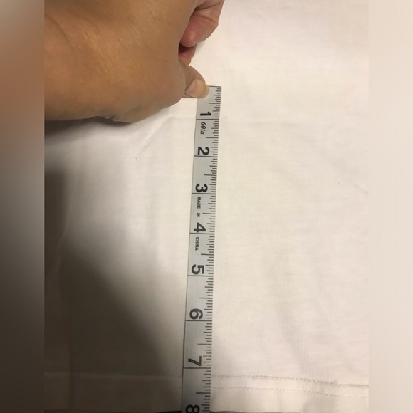 Calvin Klein Men’s Tank Top Shirt White Blue Yellow Stripe Size XL - Picture 8 of 8